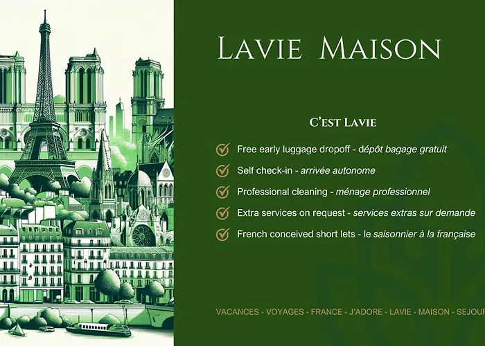Appartement Lavie Maison - Comfortable Near The Marais